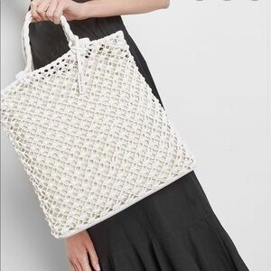 Charles + Keith Knitted Tote & Shoulder Bag